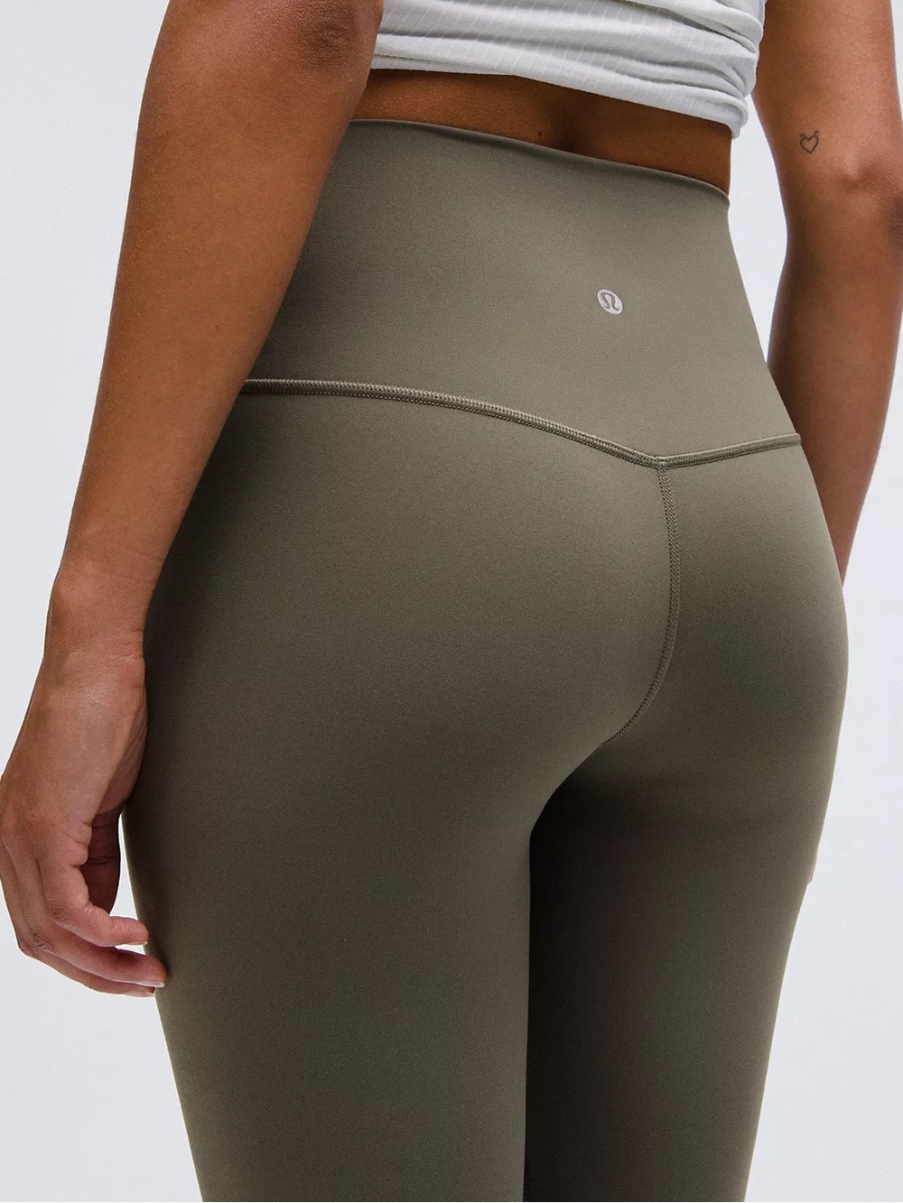 lululemon athletica Olive Green High-Rise Leggings